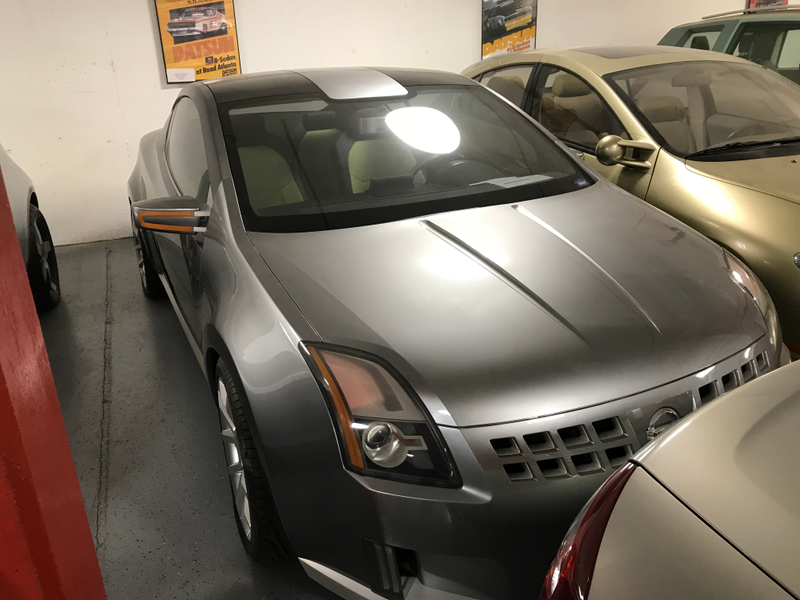 Altima Concept - See reverse Mohawk. They had a 300 mile Altima form the auto shows in there too that was falling apart already.